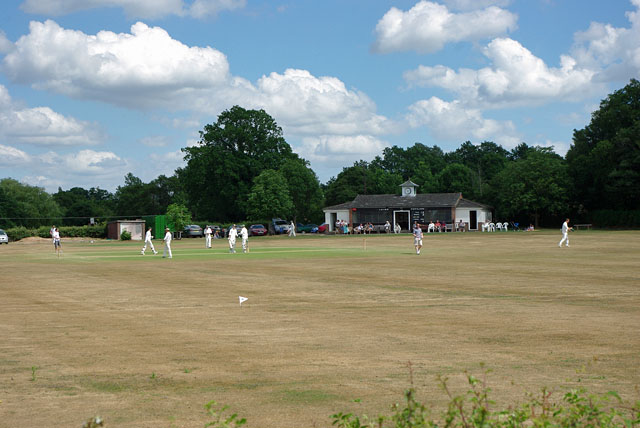 Over at Leigh Cricket Club © Robin Webster :: Geograph Britain and Ireland