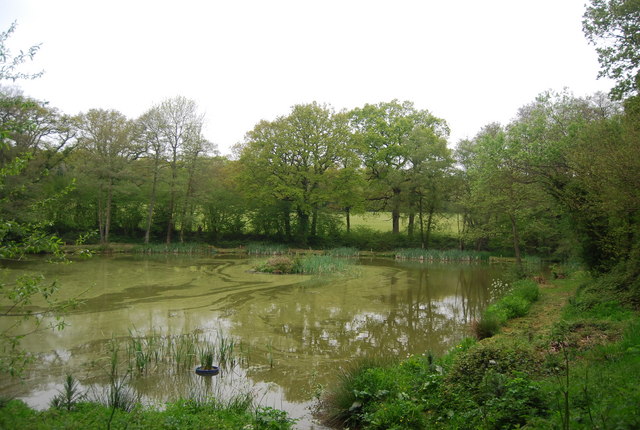 Third fishing lake north of Horsted... © N Chadwick :: Geograph Britain ...