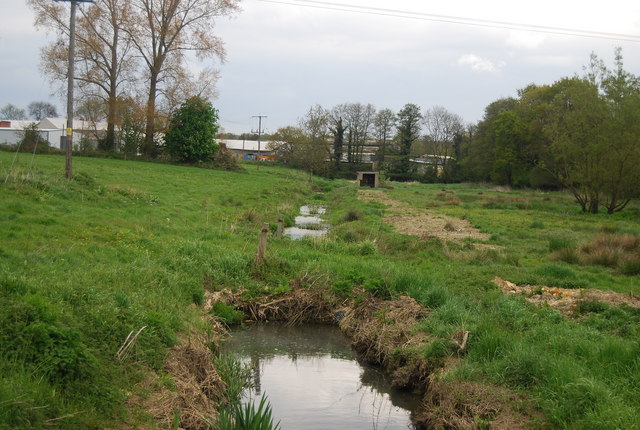 Drainage channel off Pellingford Brook