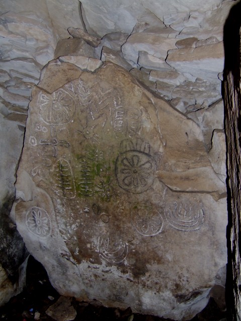 Chamber in Loughcrew cairn