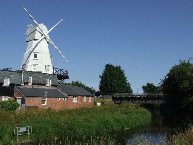 Windmill and river, Rye