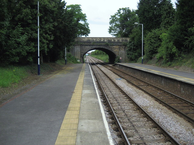 Platform at Dinsdale Railway Station