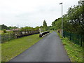 Footpath on former railway