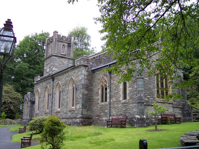 St Mary's church at Rydal
