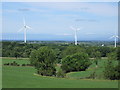 View towards Wind turbines