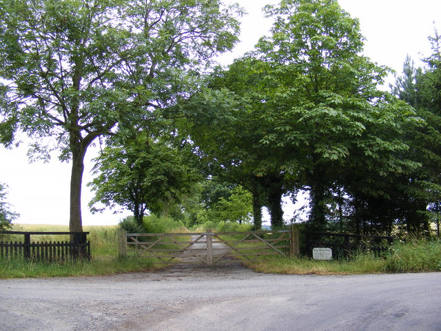 Entrance to Great Lodge Farm