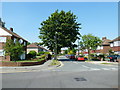 Looking from Shepperton Road into Ryecroft Road