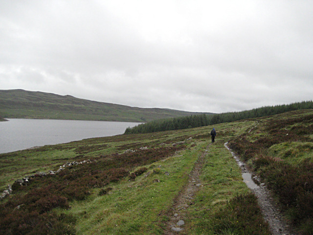 Damp day at Loch Errochty