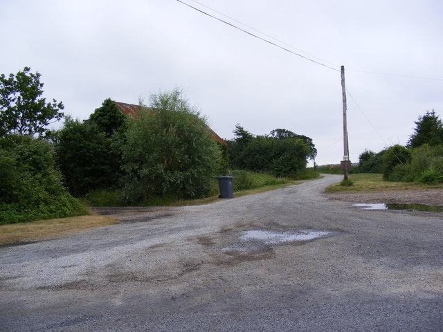 Entrance to Hatherleigh Farm & Rookery Farm Cottage