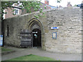 Tourist Information Centre entrance on Kirkgate