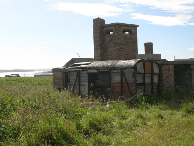 Disused military building near Lyness (2)