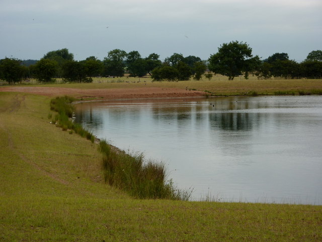 South end of a lake east of Sutton village