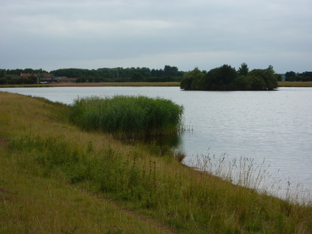 Lake east of Sutton village