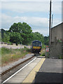 Train entering Leyburn