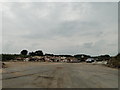 Recycling centre at Stanfield, Norfolk