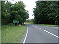 County boundary sign