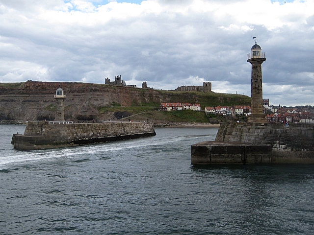 Whitby lighthouses