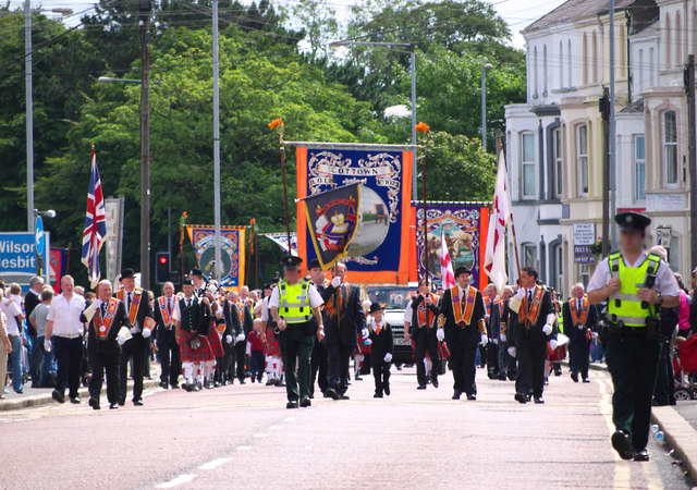 'The Twelfth' parade, Bangor