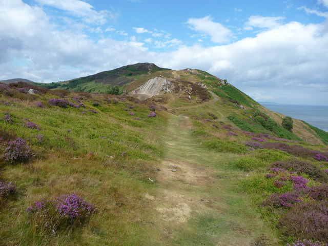 Part of the North Wales Path on Conwy Mountain
