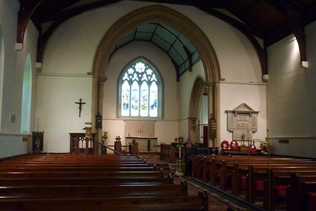 Interior, Chart Sutton Church