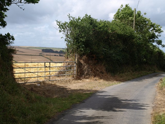 Lane near Trebarber