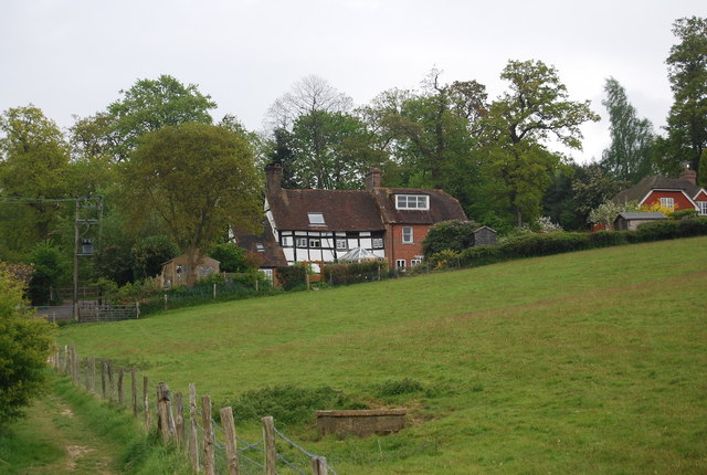 Half timbered house, Church Lane