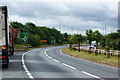 The A426 near Junction One on the M6