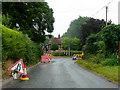 Road works at Bishop