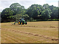 Windrowing hay near Hudnall