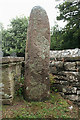 Yealmpton: churchyard monolith