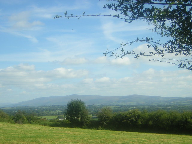 Coolboy, Galtee Mountains: view south-east