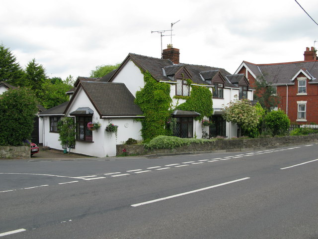 Formerly a village branch of Lloyds Bank, now a private house