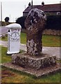 Milestone and cross