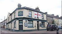 TQ7369 : The Weston Arms, Strood by Chris Whippet