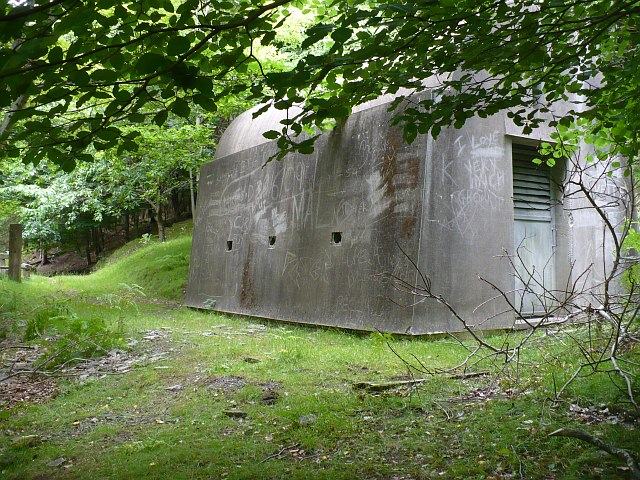 Powder store, Parc Cwm Darran © Robin Drayton :: Geograph Britain and ...