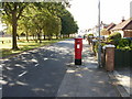 George V postbox, George V Drive West, Cardiff