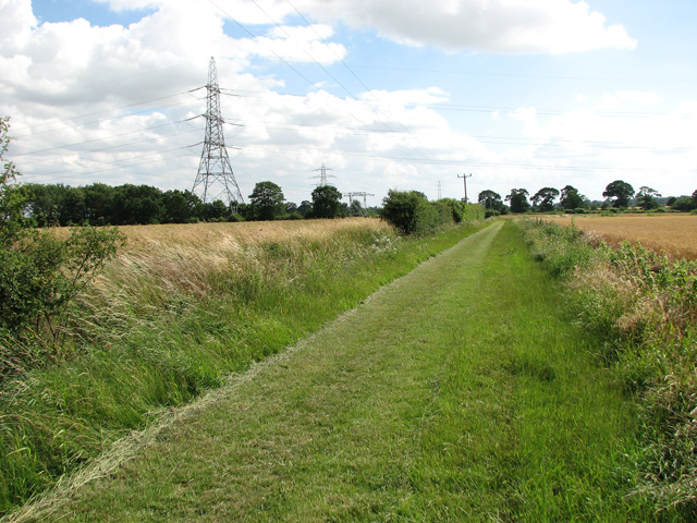 Footpath from Osier Plantation to Newton Road
