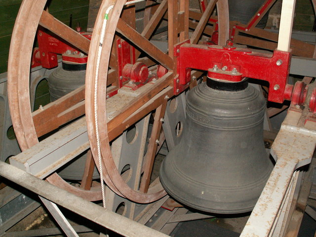 Darton All Saints Church bells 1 © John Fielding :: Geograph Britain ...