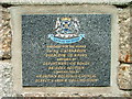 Plaque on the new Bridge of Avon