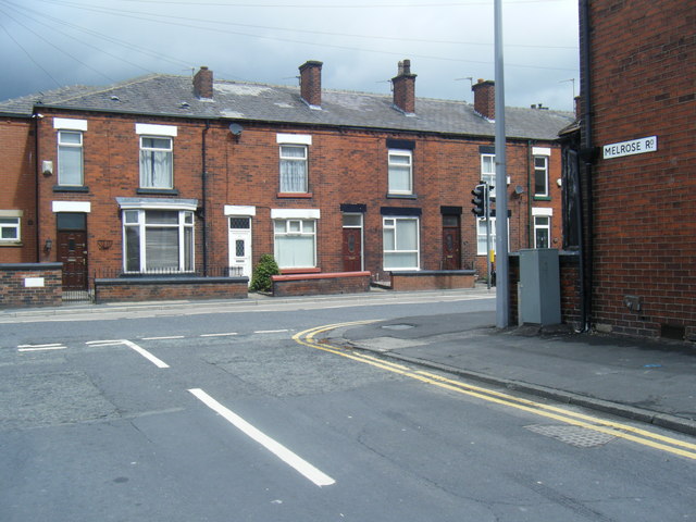Melrose Road/Church Street junction