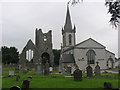 O0468 : Churches at Duleek, Co. Meath by Kieran Campbell