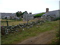 Dilapidated farm buildings at Pen-y-gaer-uchaf