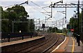 Looking down the line at Wolverton Station