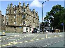 NT2273 : Murrayfield Avenue at Murrayfield Place by Thomas Nugent