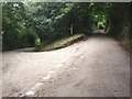 Junction on Ashcombe Road near Milton Hill