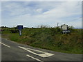 Bus Stop for the Strumble Shuttle near Bronmor