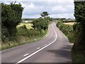 A3059 approaching Trevithick Downs