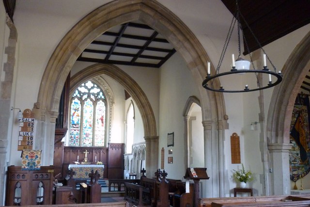 St Nicholas Church, Fyfield, interior © John Vigar cc-by-sa/2.0 ...