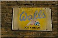 Ice-cream sign, junction of Pleydell Avenue and Anerley Hill