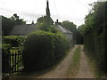 Bridleway and Maytree Cottage